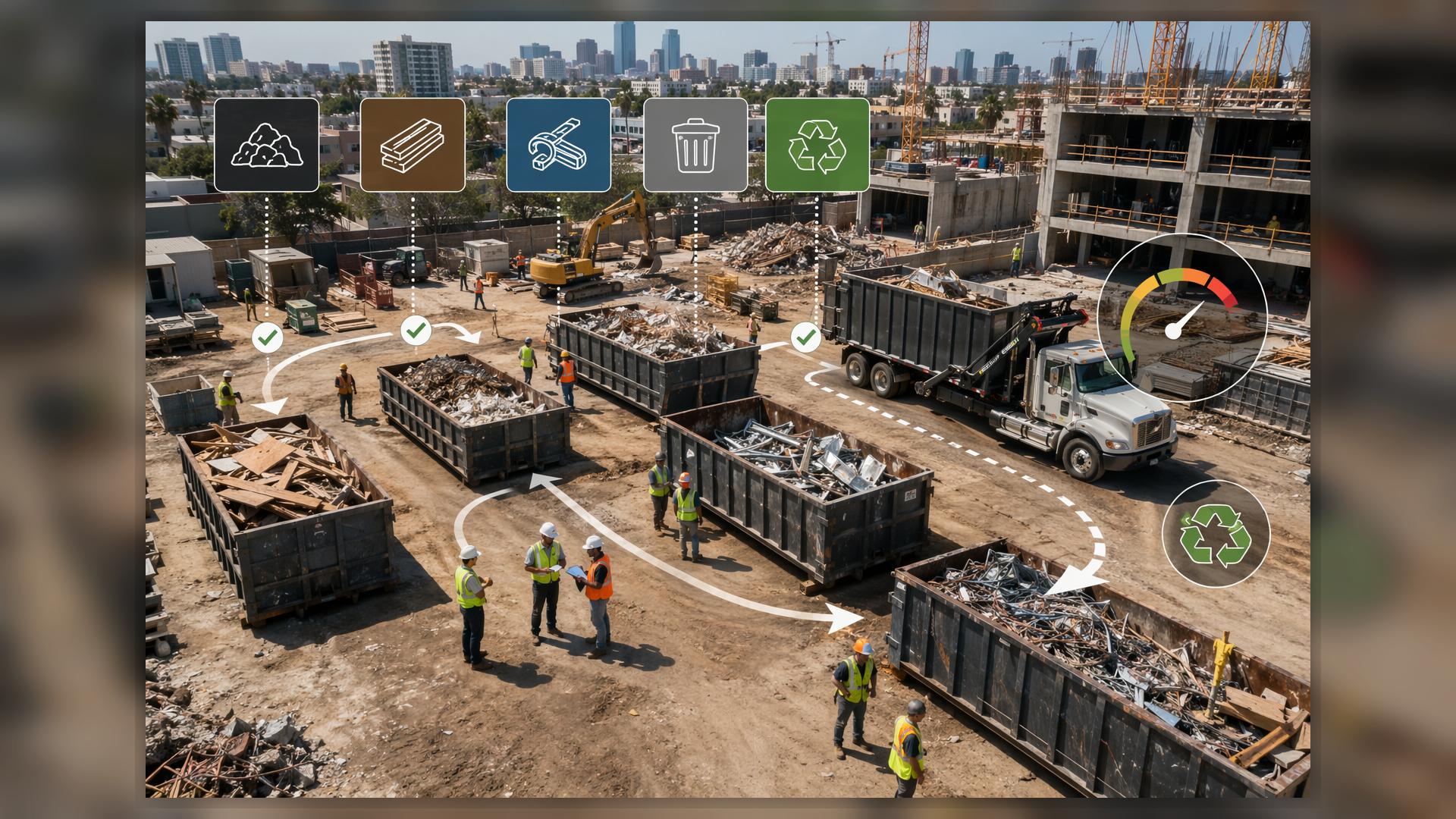How a Large Construction Cleanup in Los Angeles Was Streamlined with Easy Waste Management
